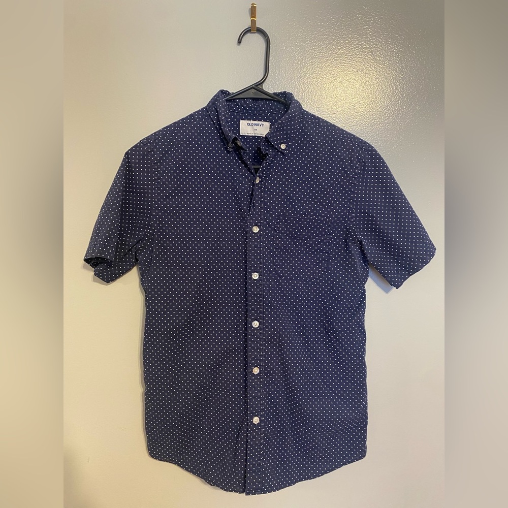Old Navy Mens XS Navy Button Down